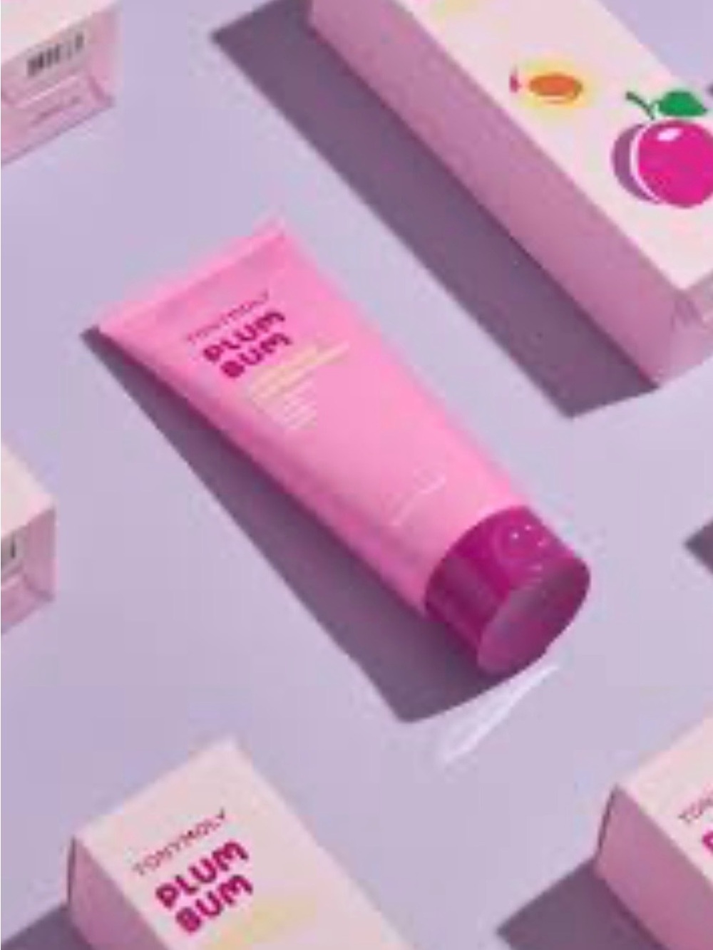 Tonymoly Plum Bum Pink Body Cream Tightening Peptide Serum